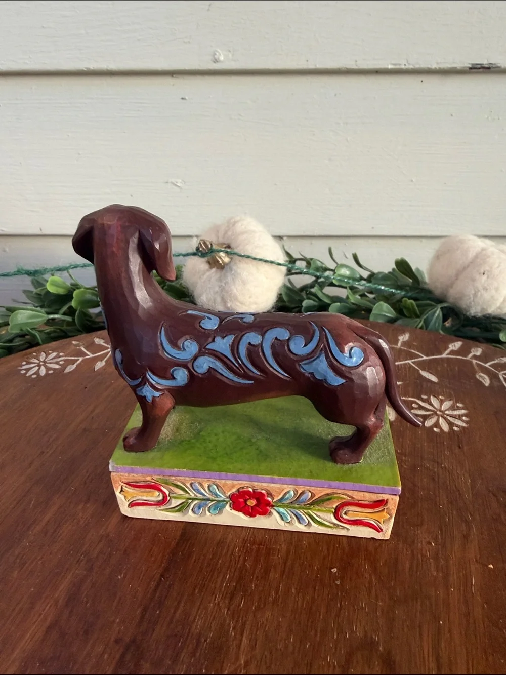 Jim Shore Dachshund 2012 “Bach” Figurine